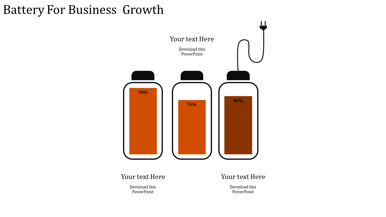 Imaginative Business Strategy Template with Three Nodes